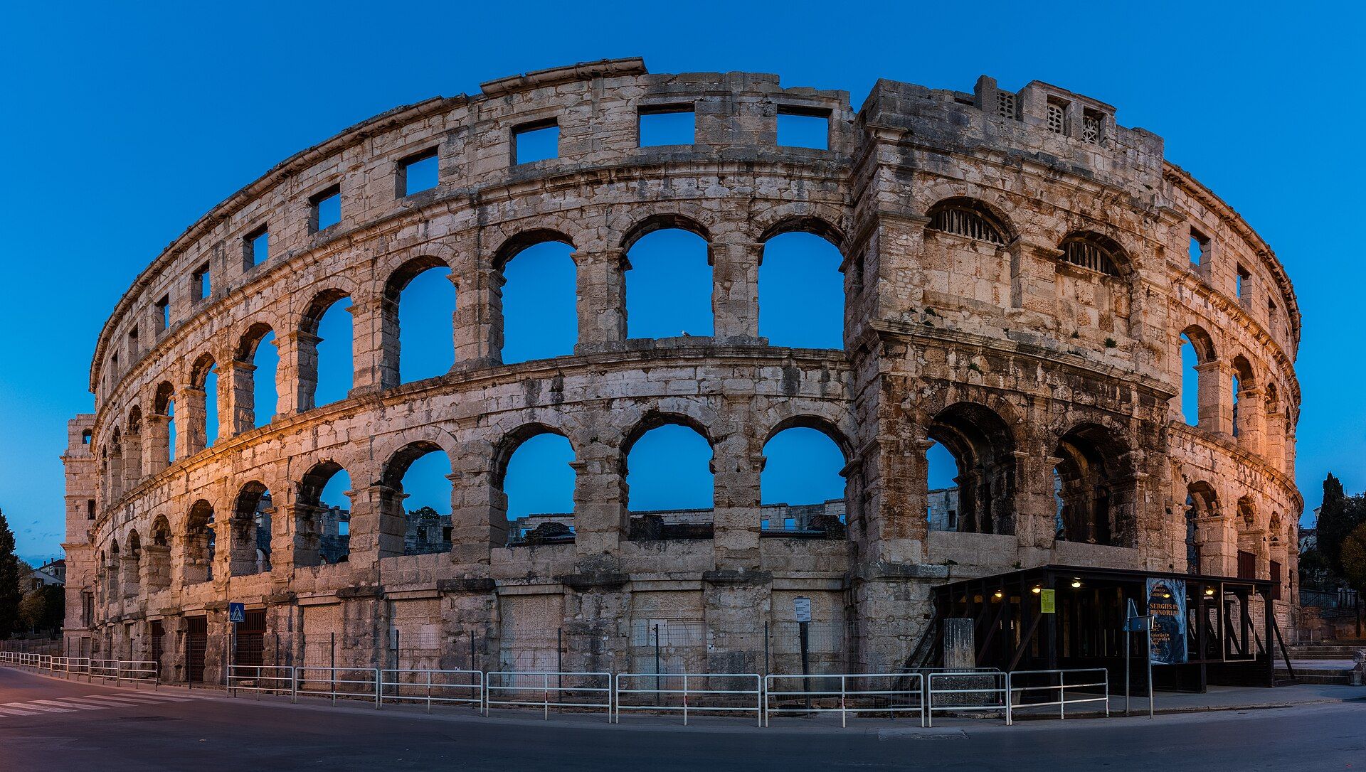 Römisches Amphitheater (Arena) von Pula an der kroatischen Adriaküste