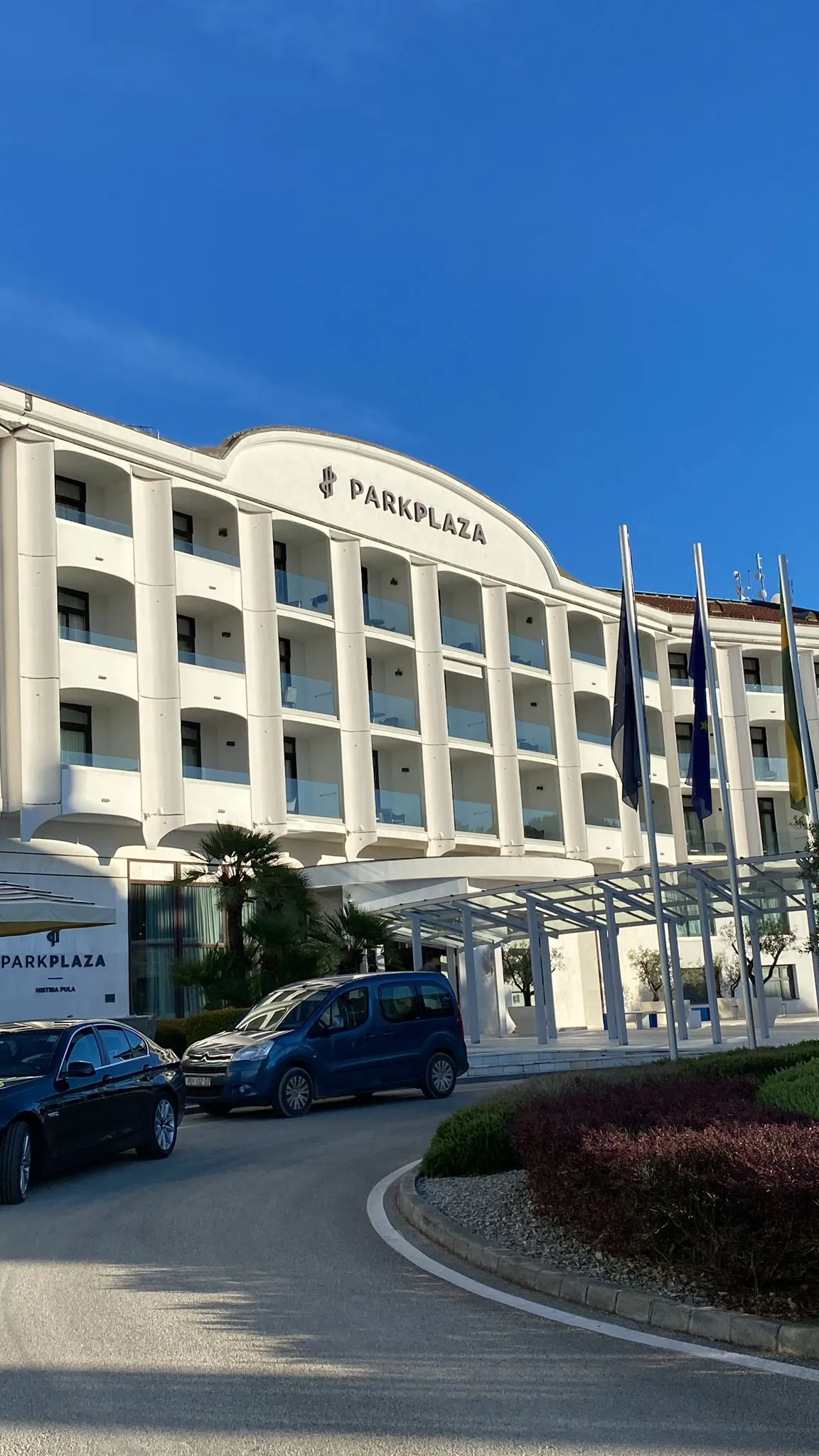 Hotel Park Plaza Histria in Pula, Spielort des Open Pula